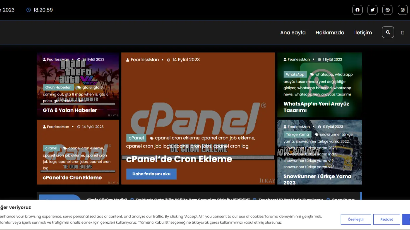 WordPress Site Taşıma